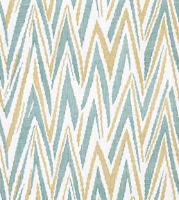 Highland Peak Fabric by Anna French Turquoise