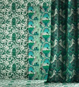 Highlandia Wallpaper by Clarke & Clarke Marine
