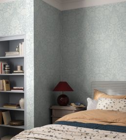 Hildasholm Wallpaper by Borastapeter Beige
