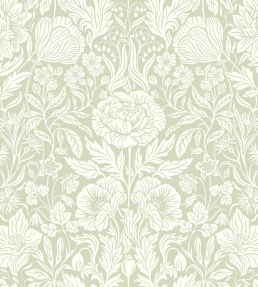 Hildasholm Wallpaper by Borastapeter Leaf