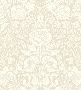Hildasholm Wallpaper by Borastapeter Linen