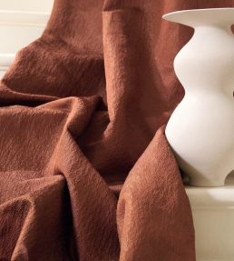 Hima Fabric by Casamance Terracotta