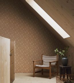Hip Rose Wallpaper by Borastapeter Navy
