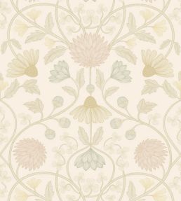 Hippolyte Wallpaper by Casamance Ivoire/dore