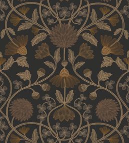 Hippolyte Wallpaper by Casamance Noir/dore