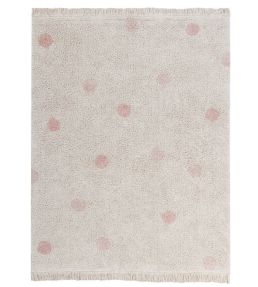 Lorena Canals Hippy Dots Natural rug Vintage Nude C-HIDO-VNU Vintage Nude