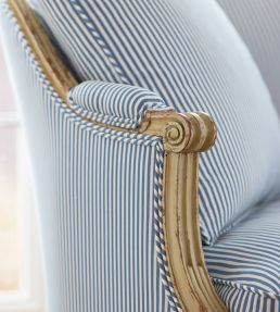 Holden Stripe Fabric by Anna French Beige