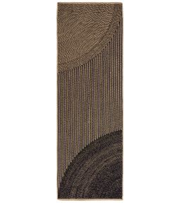 Elitis Holiday Runner rug Black TA116-82-06 Black
