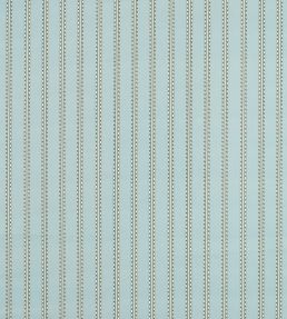 Holland Park Stripe Outdoor Fabric by Morris & Co Mineral Blue