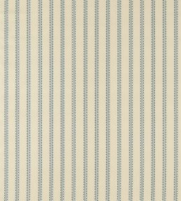 Holland Park Stripe Outdoor Fabric by Morris & Co Slate/Linen