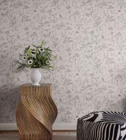 Hollie Wallpaper by Sandberg Graphite