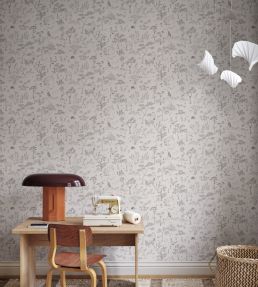Hollie Wallpaper by Sandberg Graphite