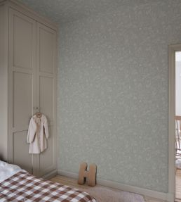 Hollie Wallpaper by Sandberg Misty Blue