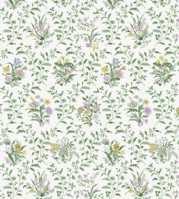 Hollingbourne Fabric by Nina Campbell Green/Lilac/Yellow