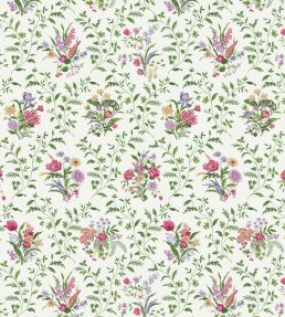 Hollingbourne Fabric by Nina Campbell Green/Pink/Lavender