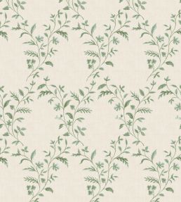 Hollingbourne Trellis Wallpaper by Nina Campbell Eucalyptus