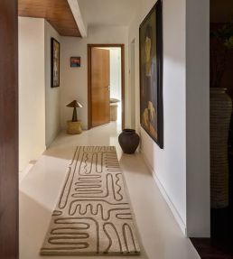 Harlequin Hollow Runner rug Pebble 141101070245-US Pebble