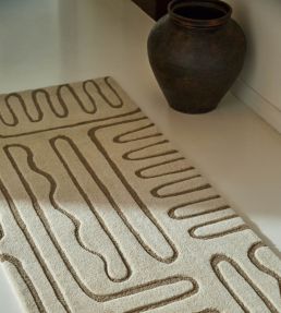 Harlequin Hollow Runner rug Pebble 141101070245-US Pebble