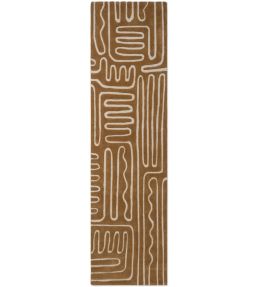 Harlequin Hollow Runner rug Tan 141103070245-US Tan