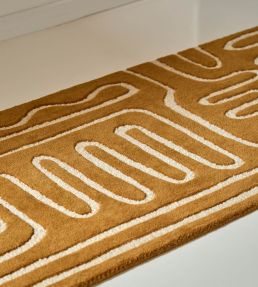Harlequin Hollow Runner rug Tan 141103070245-US Tan