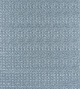 Holly Trellis Fabric by Anna French Blue