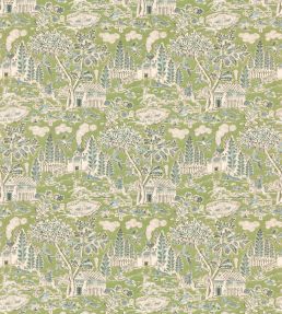 Home Park Fabric by GP & J Baker Emerald