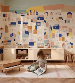 Hometown Mural by Coordonne Peach