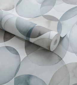 Honesty Wallpaper by 1838 Wallcoverings Pebble