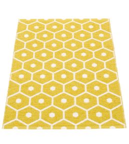 Pappelina Honey rug Mustard/Vanilla HO5716 Mustard/Vanilla