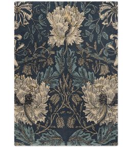 Morris & Co Honeysuckle & Tulip rug Woad/Thyme 130408140200-US Woad/Thyme