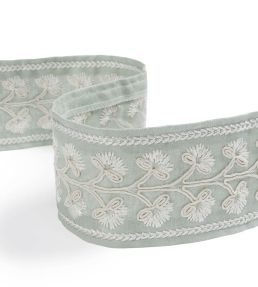 Honeysuckle Braid Trimming by James Hare French Grey