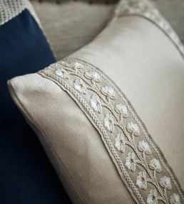 Honeysuckle Braid Trim by James Hare Gentian Blue