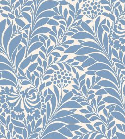 Honeysuckle Wallpaper by Cole & Son Cornflower Blue