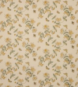Honeysuckle Fabric by Colefax and Fowler Gold/Sage