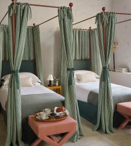 Honfleur Fabric by Manuel Canovas Corail