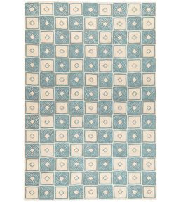 GP & J Baker Hop Scotch rug Aqua BA50061.5.0 Aqua