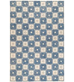GP & J Baker Hop Scotch rug Indigo BA50061.6.0 Indigo