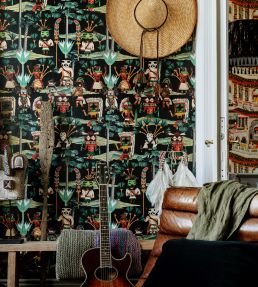 Hopi Spirit Wallpaper by MINDTHEGAP Anthracite