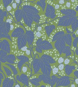 Hops And Glory Wallpaper by Langelid Von Bromssen Ivy Green
