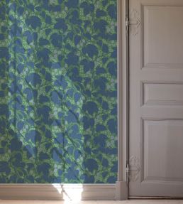 Hops And Glory Wallpaper by Langelid Von Bromssen Ivy Green