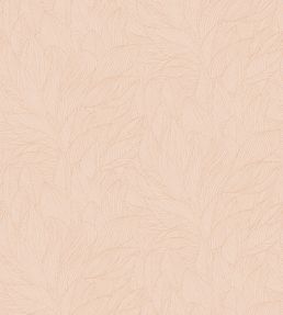 Hosta Wallpaper by Casamance Rose Poudre/Dore