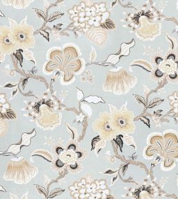 Hothouse Flowers Fabric by Schumacher Mineral