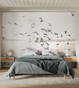Houlgate Mural by Casadeco Beige Sable