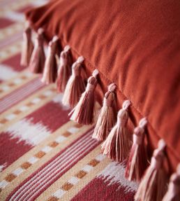 Howdah Fringe Trim by James Hare Pink