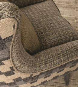 Hozho Fabric by William Yeoward Slate