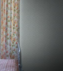 Hugo Wallpaper by Sandberg Misty Blue