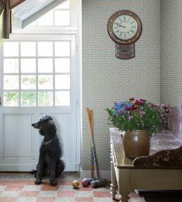 Hugo Wallpaper by Sandberg Terracotta
