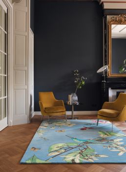 Wedgwood Hummingbird rug Blue 37808-120180 Blue