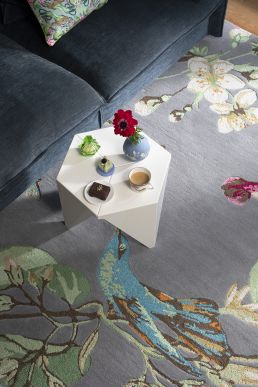 Wedgwood Hummingbird rug Grey 37804-120180-US Grey