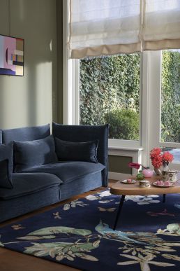Wedgwood Hummingbird rug Navy 37818-120180 Navy